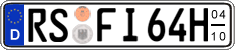 German license plate, Seasonal plates (Oldtimers)