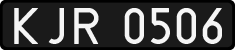 License plates of Poland, 1976 year system