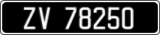 License plate of Ireland, Oldtimers