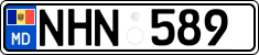 License plate of Moldova, Cars (2015)