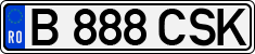 License plate of Romania, Regular plates