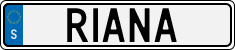 License plate of Sweden, Vanity Plates
