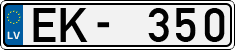 License plate of Latvia, Regular car plates