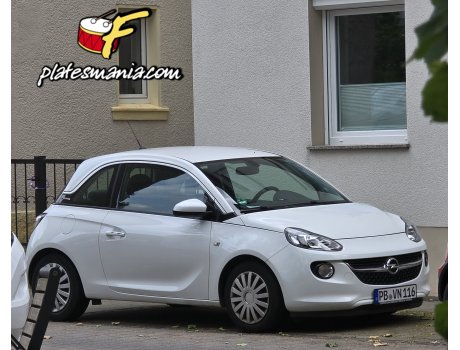 PB VN 116, Opel Adam