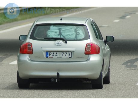 PAA 773, Toyota Auris