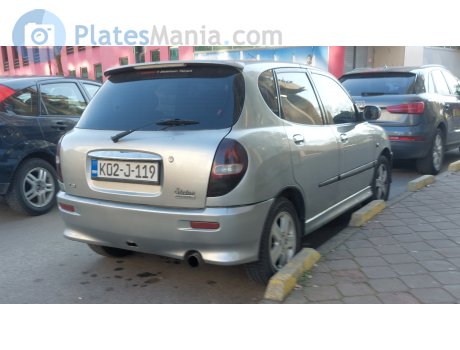 K02-J-119, Daihatsu Sirion