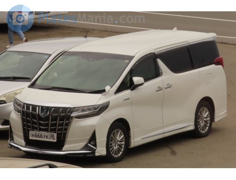 н666ук38, Toyota Alphard