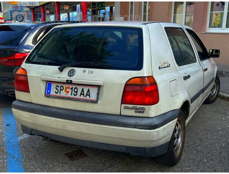 SP 19 AA, Volkswagen Golf