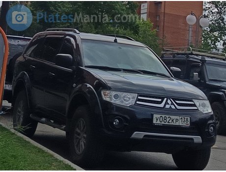 у082кр138, Mitsubishi Pajero Sport