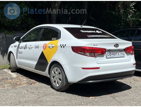 о846рх123, Kia Rio