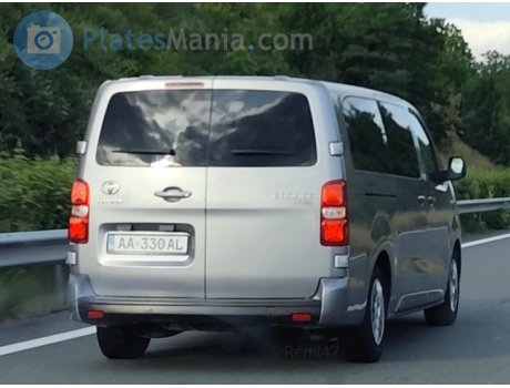 AA 330AL, Toyota ProAce