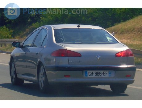 GH-866-EF, Peugeot 607