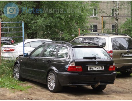 н671нк76, BMW 3 Series