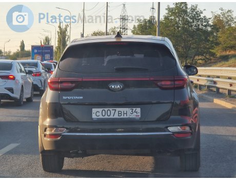 с007вн34, Kia Sportage