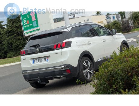 FB-606-ZE, Peugeot 3008