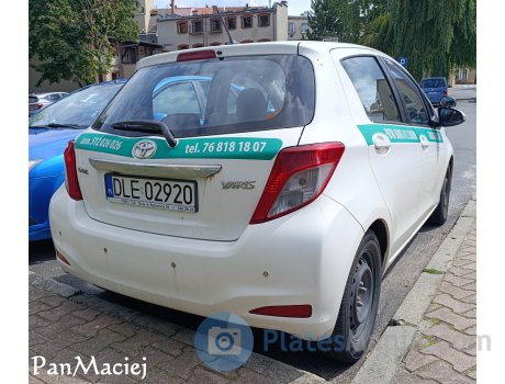 DLE 02920, Toyota Yaris