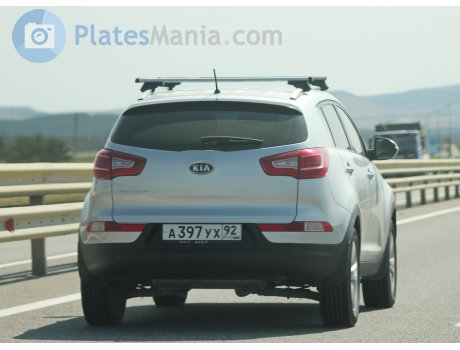а397ух92, Kia Sportage