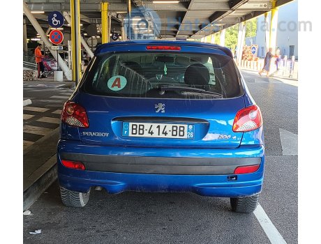 BB-414-BB, Peugeot 206