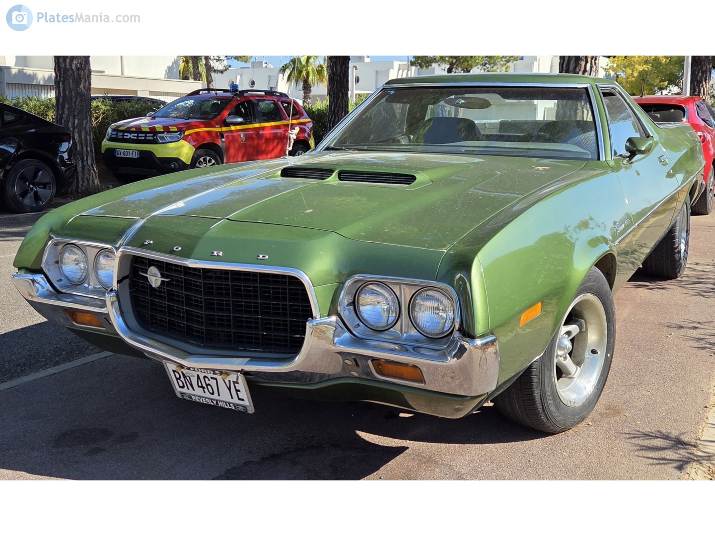 BN-467-YE, Ford Ranchero 6th gen (97), 1971–1972