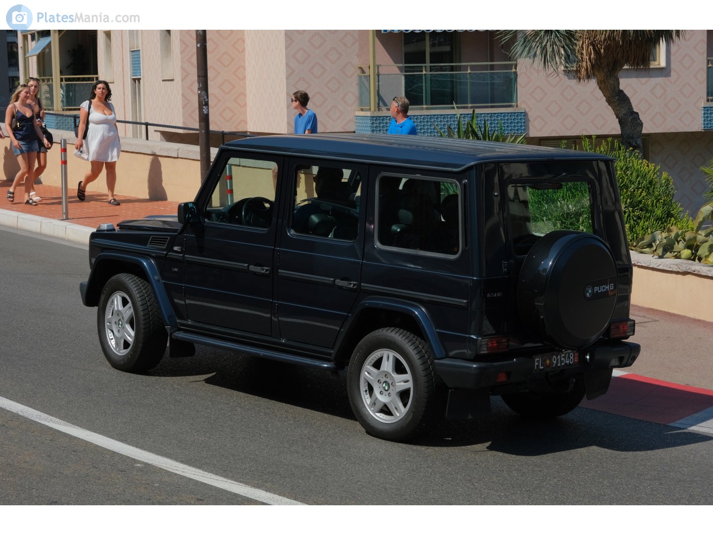 FL 91548, Steyr Daimler-Puch G-Klasse 5-door SUV (W463), 1990–2000