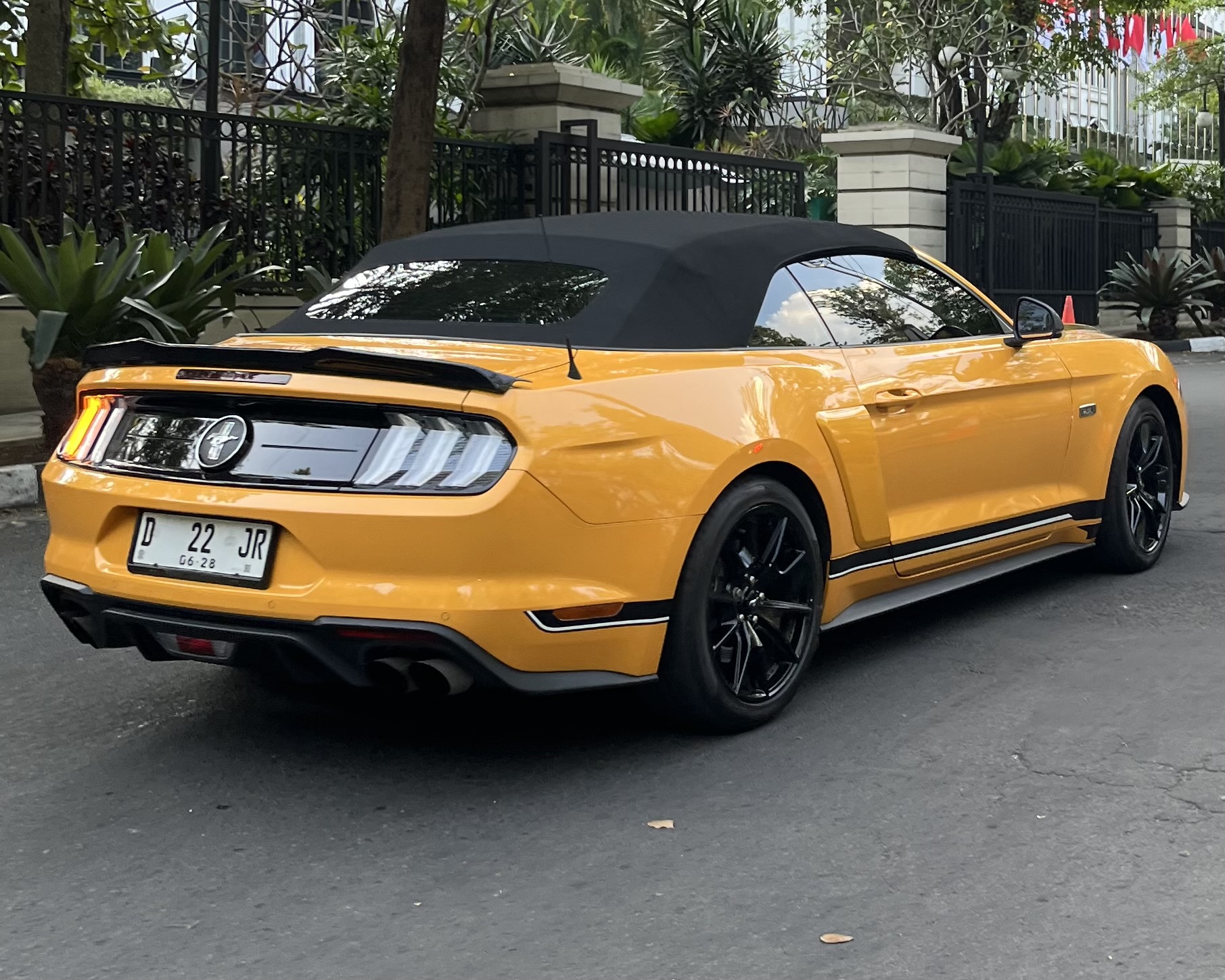 D 22 JR, Ford Mustang 6th gen 2-door Convertible (S550), facelift, 2017–2023