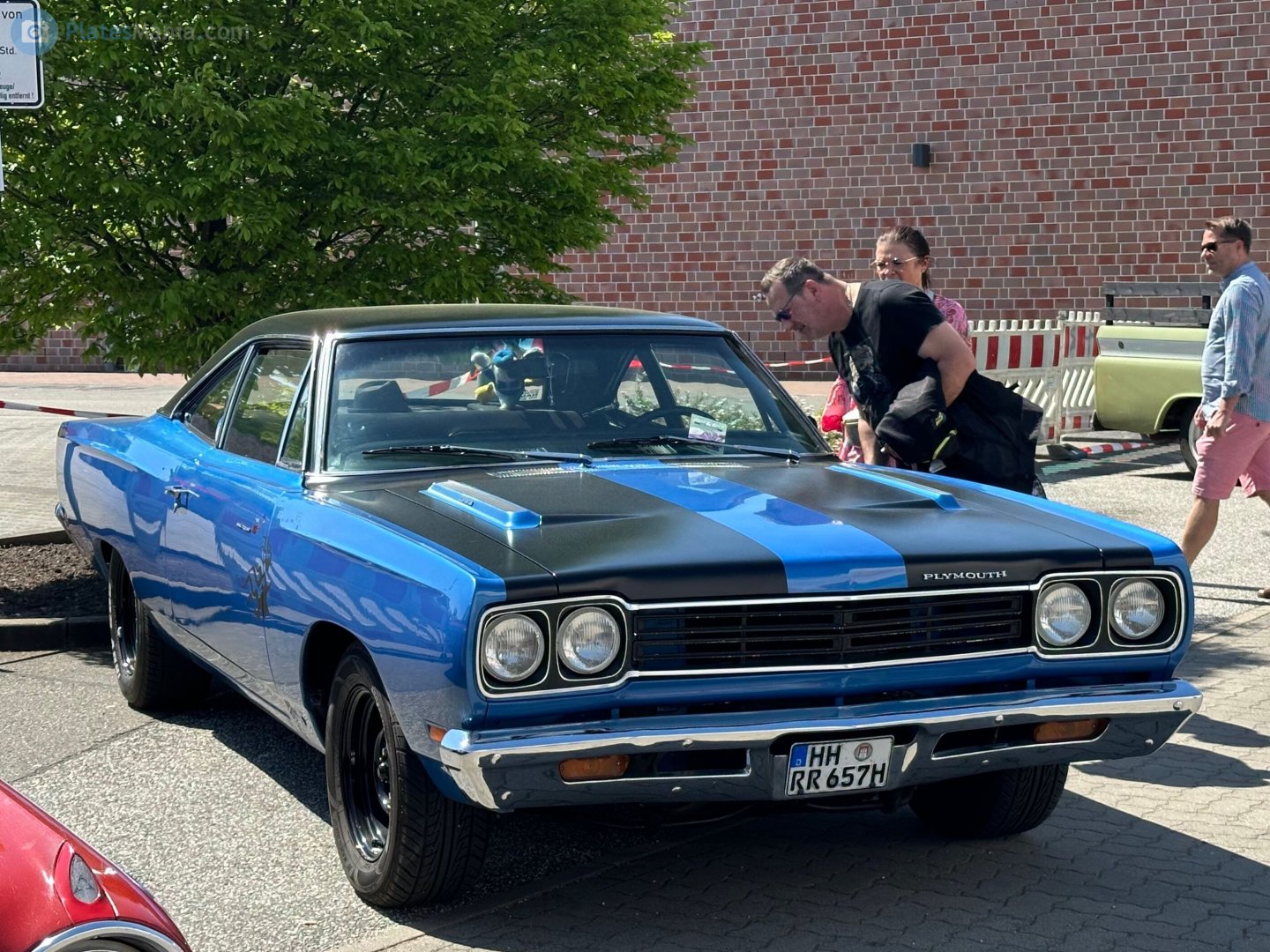 HH RR 657 H, Plymouth Road Runner 1st gen 1969 Coupé (RM21; B-body), 1st facelift, 1968–1969