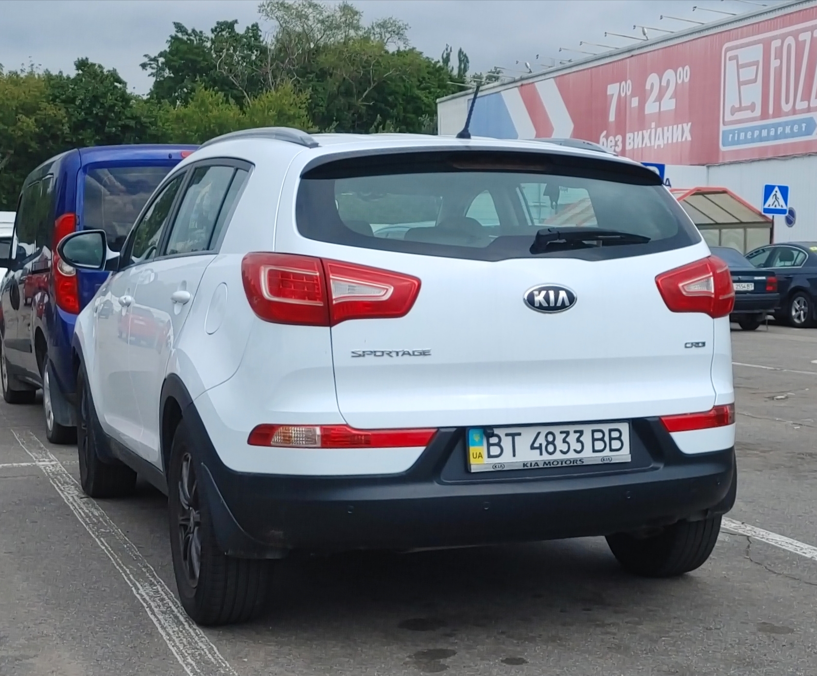 BT 4833 BB, Kia Sportage 3rd gen (R) (SL), 2010–2016