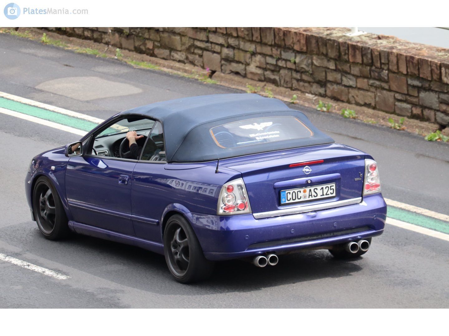 COC AS 125, Opel Astra 2nd gen Cabriolet (G; T98), 2000–2004