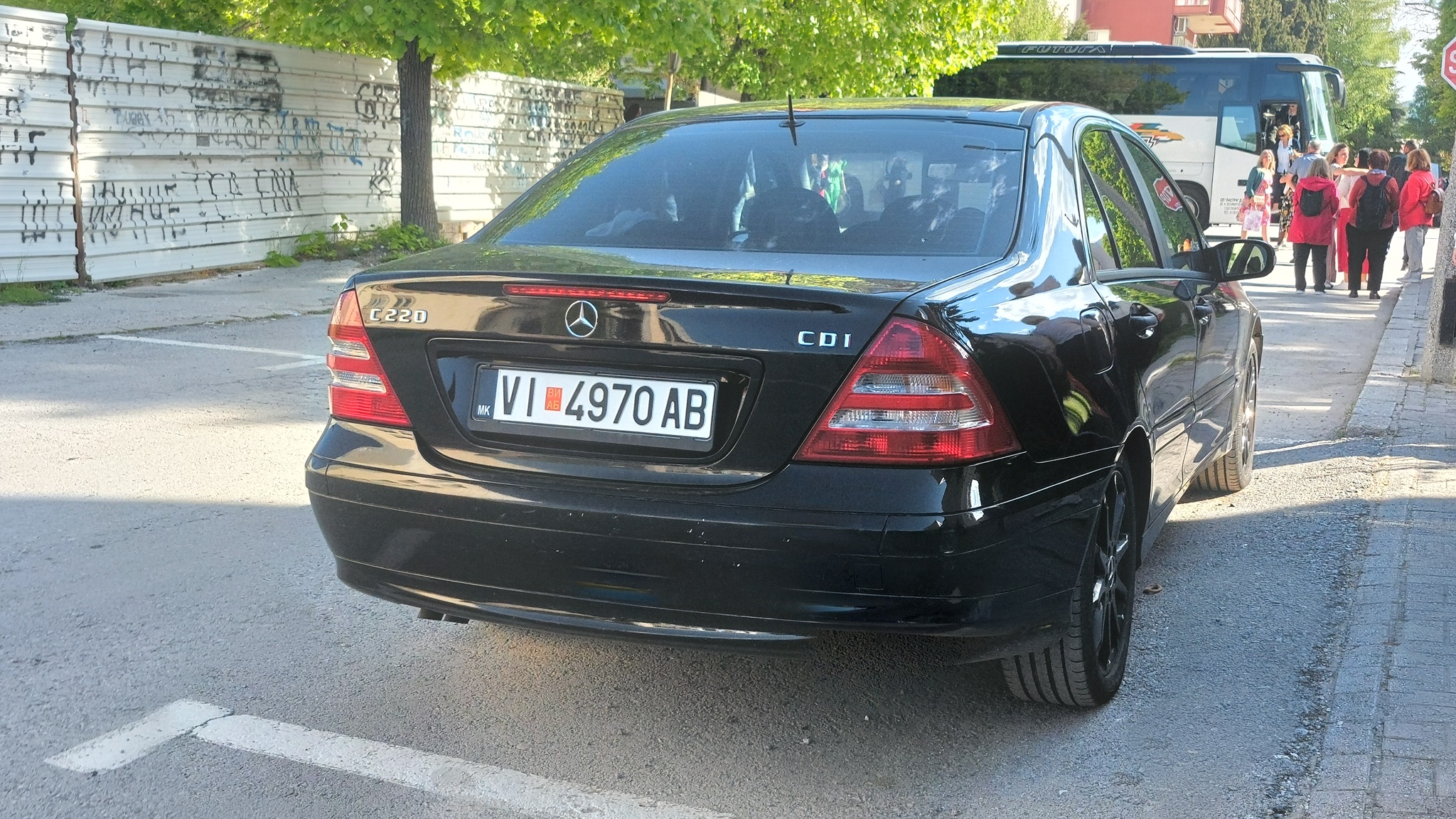 VI 4970 AB, Mercedes-Benz C-Klasse 2nd gen Sedan (W203), 2000–2007