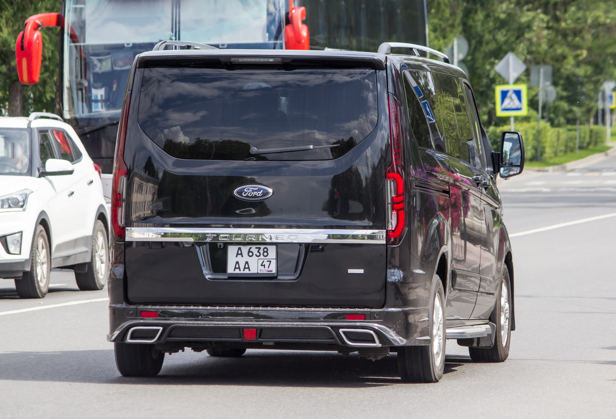 а 638 аа 47, Ford Tourneo Custom 1st gen (V362; CN-market), facelift, 2023–