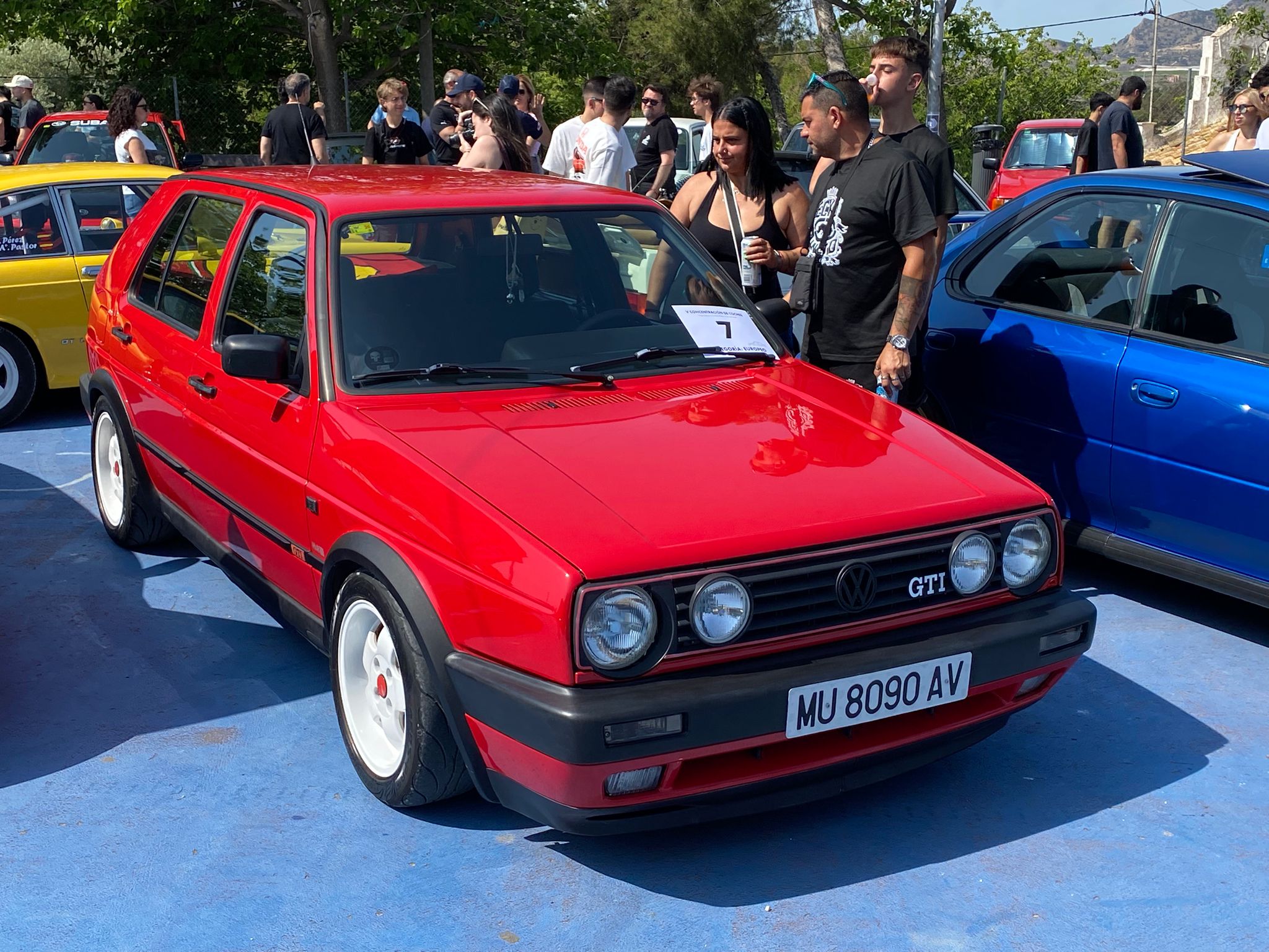 MU 8090 AV, Volkswagen Golf 2nd gen 5-door Hatch (19/1G), 1983–1992
