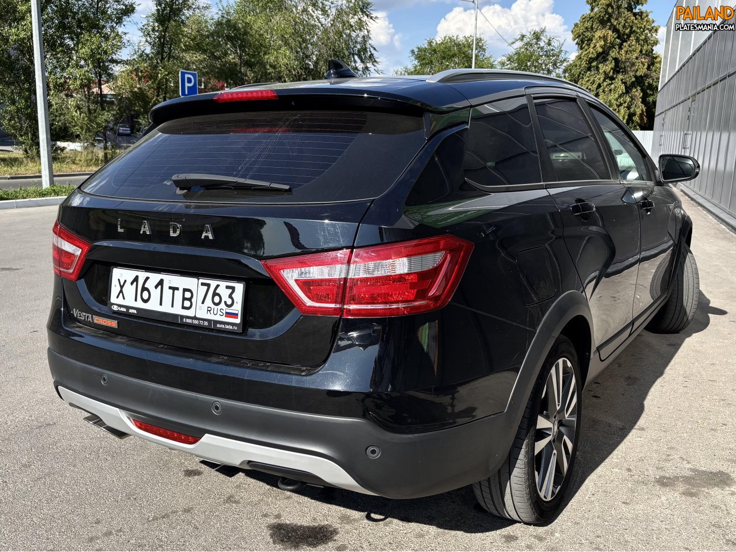 х 161 тв 763, Lada (VAZ) Vesta 1st gen SW Cross (GFK), 2017–2022