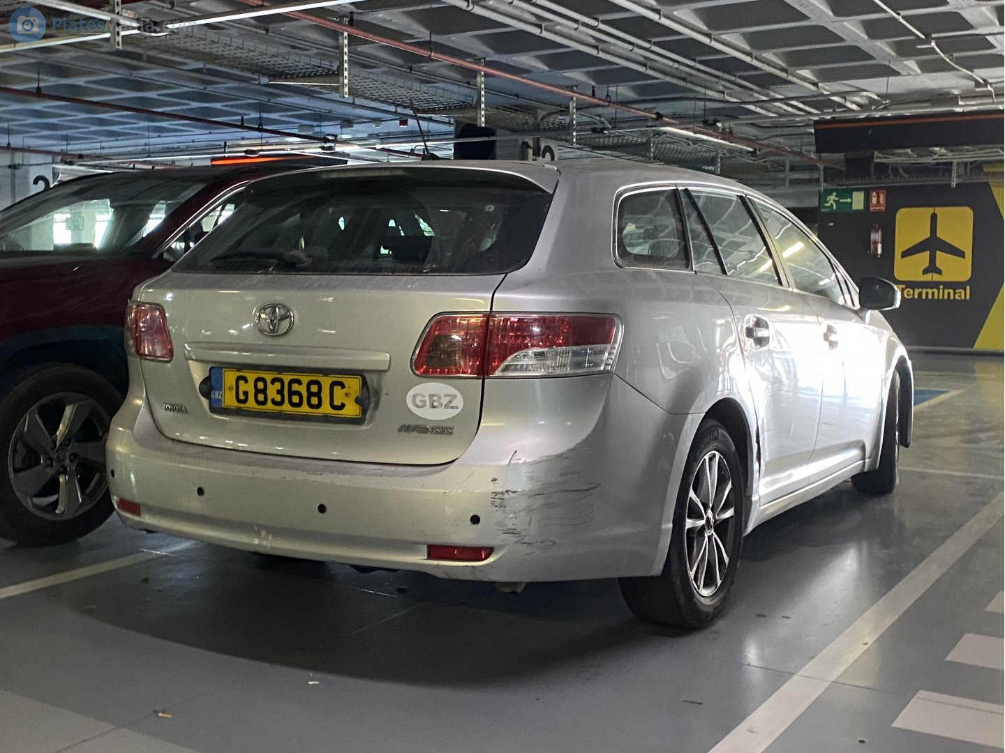 G 8368 C, Toyota Avensis 3rd gen Tourer (T270) 2008–2011