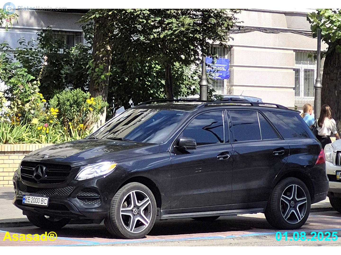 KE 2000 BC, Mercedes-Benz GLE-Klasse 1st gen SUV (W166), 2015–2018