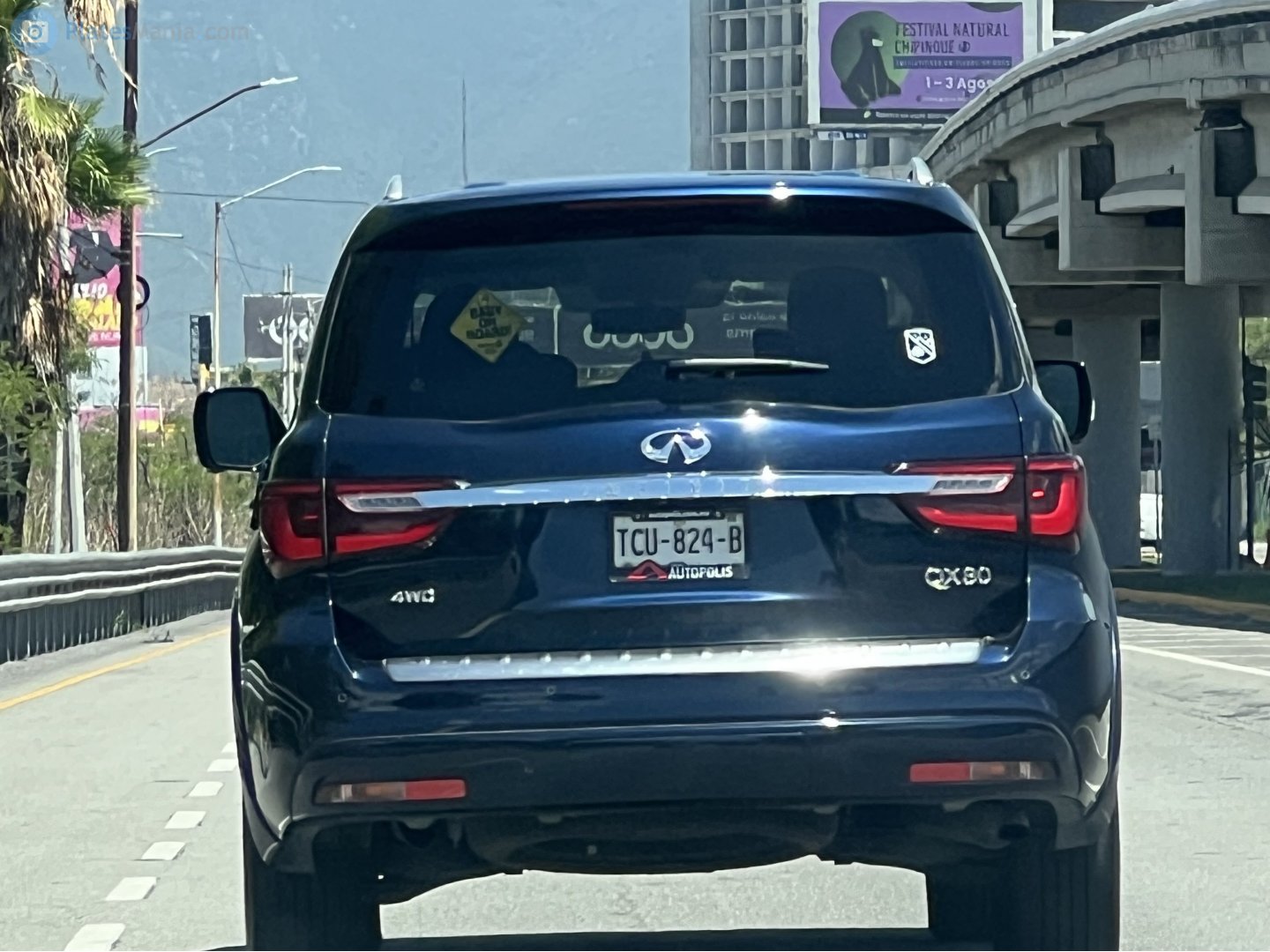 TCU-824-B, Infiniti QX80/QX56 2nd gen QX80 (Z62), facelift, 2017–2024