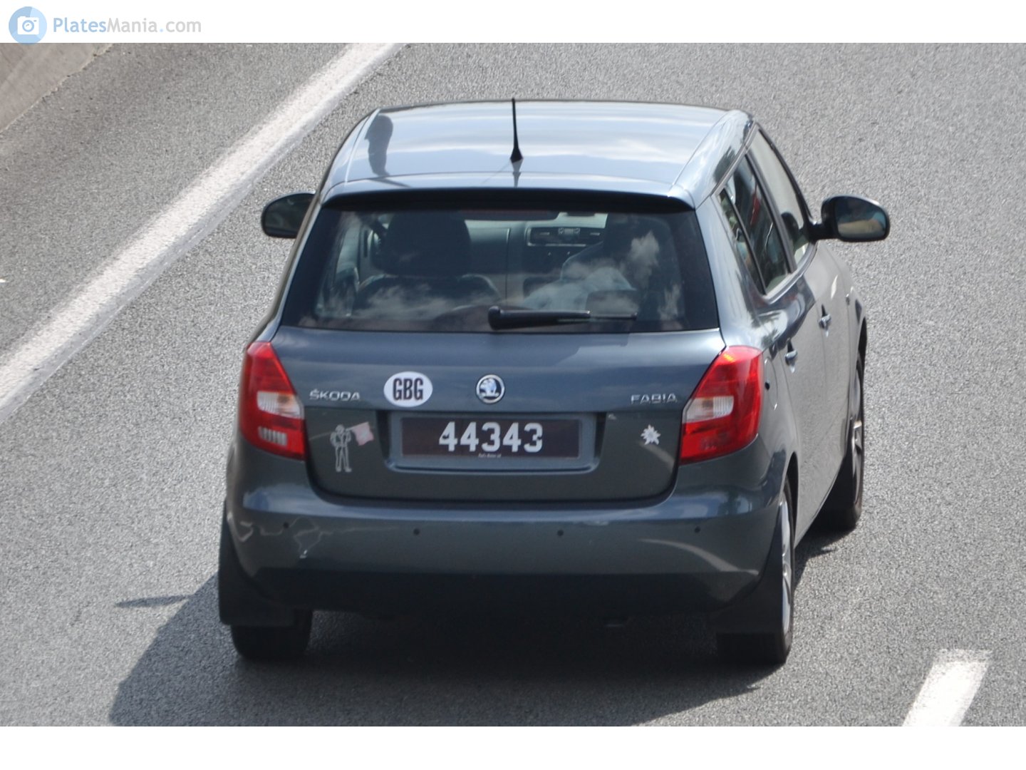 44343, Skoda Fabia 2nd gen Hatch (5J2/542), 2007–2014
