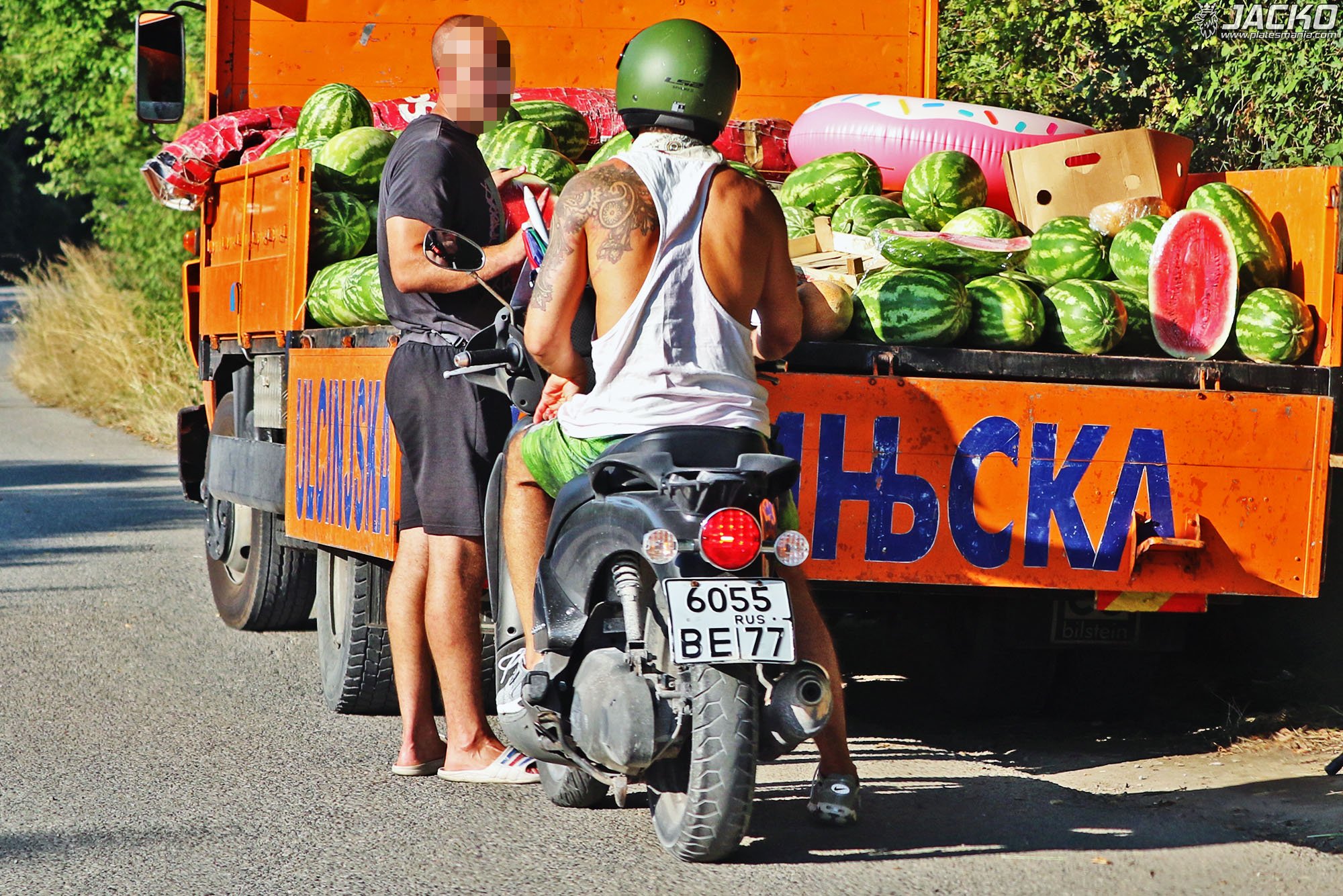 6055 ве 77, Aprilia Scarabeo 