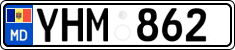 License plate of Moldova, Cars (2015)