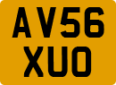 License plate of the United Kingdom, 2001 year system