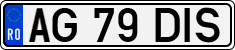 License plate of Romania, Regular plates