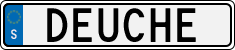 License plate of Sweden, Vanity Plates
