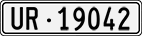 License plate of Switzerland, Cars