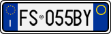 License plate of Italy, Cars (1994 year series)