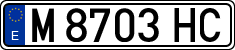 License plates of Spain, 1971 year series
