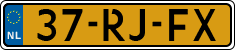 License plate of the Netherlands, Cars