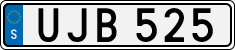 License plate of Sweden, Regular plates