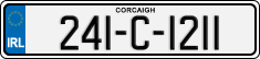 License plate of Ireland, Regular plates