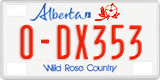 Alberta, Rental cars (X-AB123)