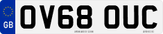 License plate of the United Kingdom, 2001 year system