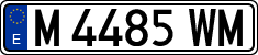 License plates of Spain, 1971 year series